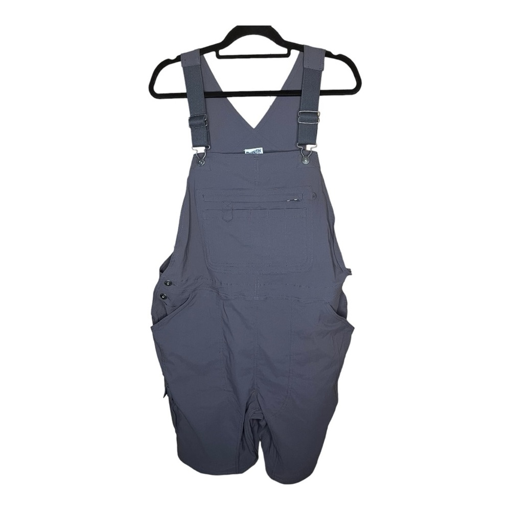 Duluth Trading Company Women’s Heirloom Gardening Short Overalls Size xl…